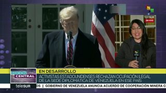 EEUU: rechazan ocupación ilegal de sedes diplomáticas de Venezuela
