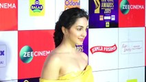 Kiara Advani Sexy in Yellow Dress at Zee Cine Award 2019