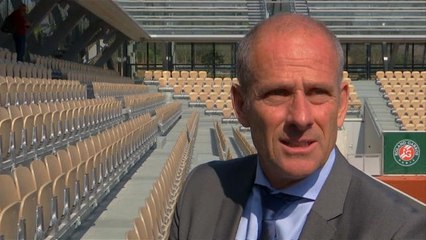 Roland-Garros - Forget : "Il y aura une ambiance électrique sur ce nouveau court"
