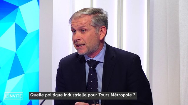 L'invité de la rédaction - 21/03/2019 - Thibault Coulon - vice-président Tours Métropole à l'économie