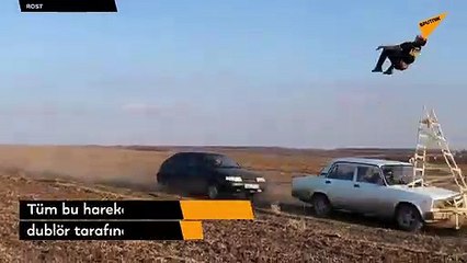 Rus Dublörden Ölüme Meydan Okuyan Hareketler