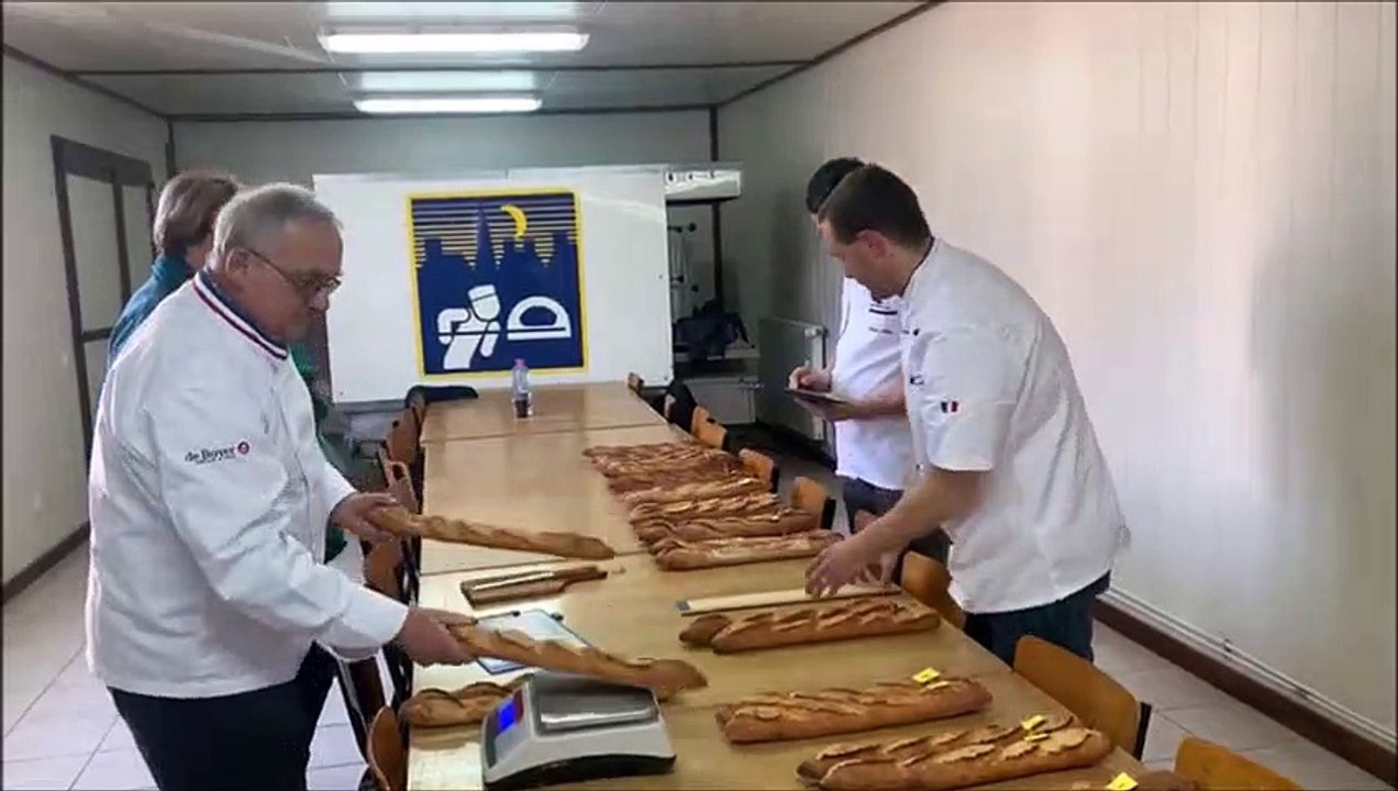Besançon : 21 boulangers de la région concourent pour la meilleure baguette de tradition française
