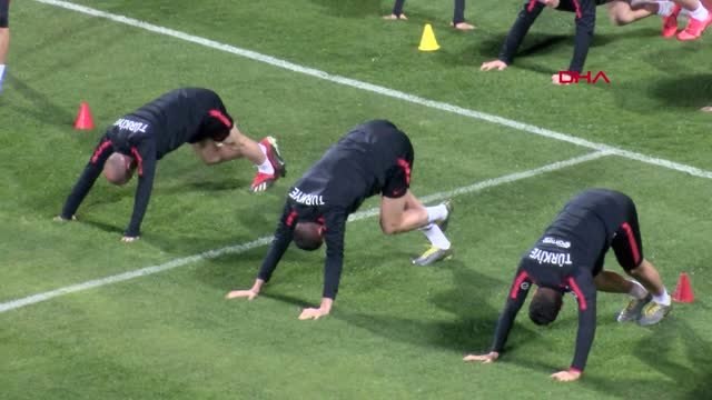 Spor A Milli Futbol Takımı, Arnavutluk Maçının Hazırlıklarını Tamamladı