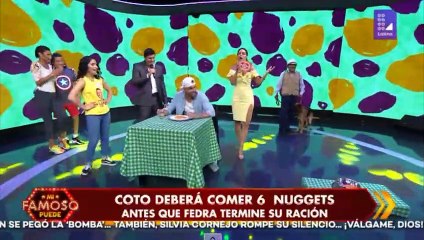 Coto Hernández derrotó a un perro en prueba de comida
