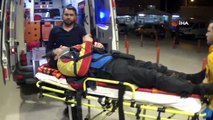 İnegöl'de feci kaza... Otomobille çarpışan motosiklet parçalara ayrıldı: 1 yaralı