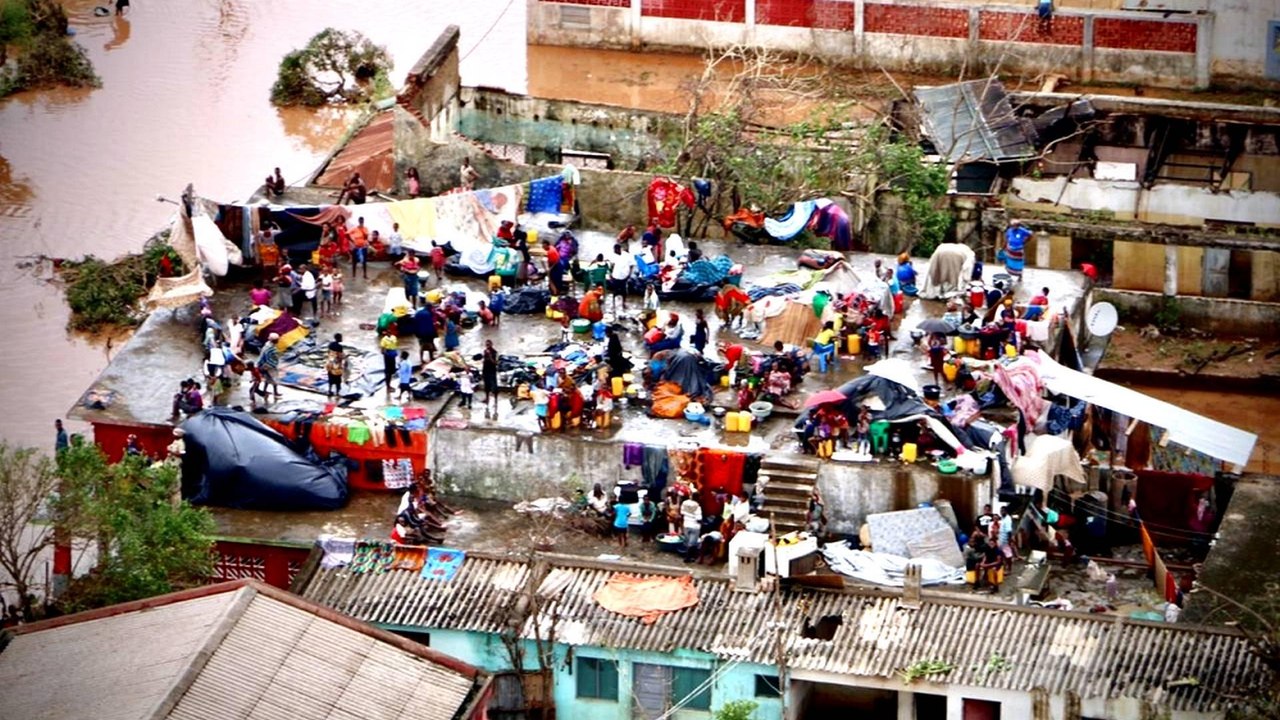 'Women, babies trapped in trees' after southern African cyclone