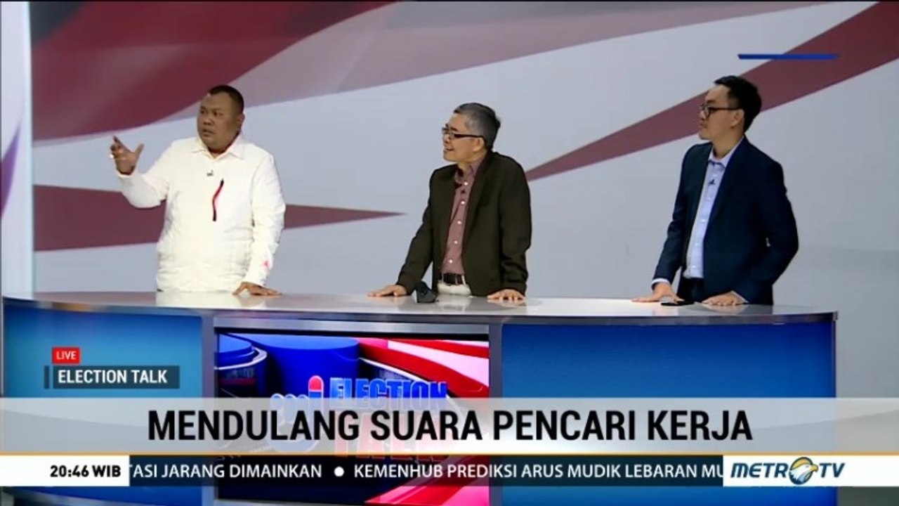 Mendulang Suara Pencari Kerja (4)
