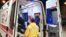 Bursa Otomobille Çarpışan Motosiklet Sürücüsü Yaralandı