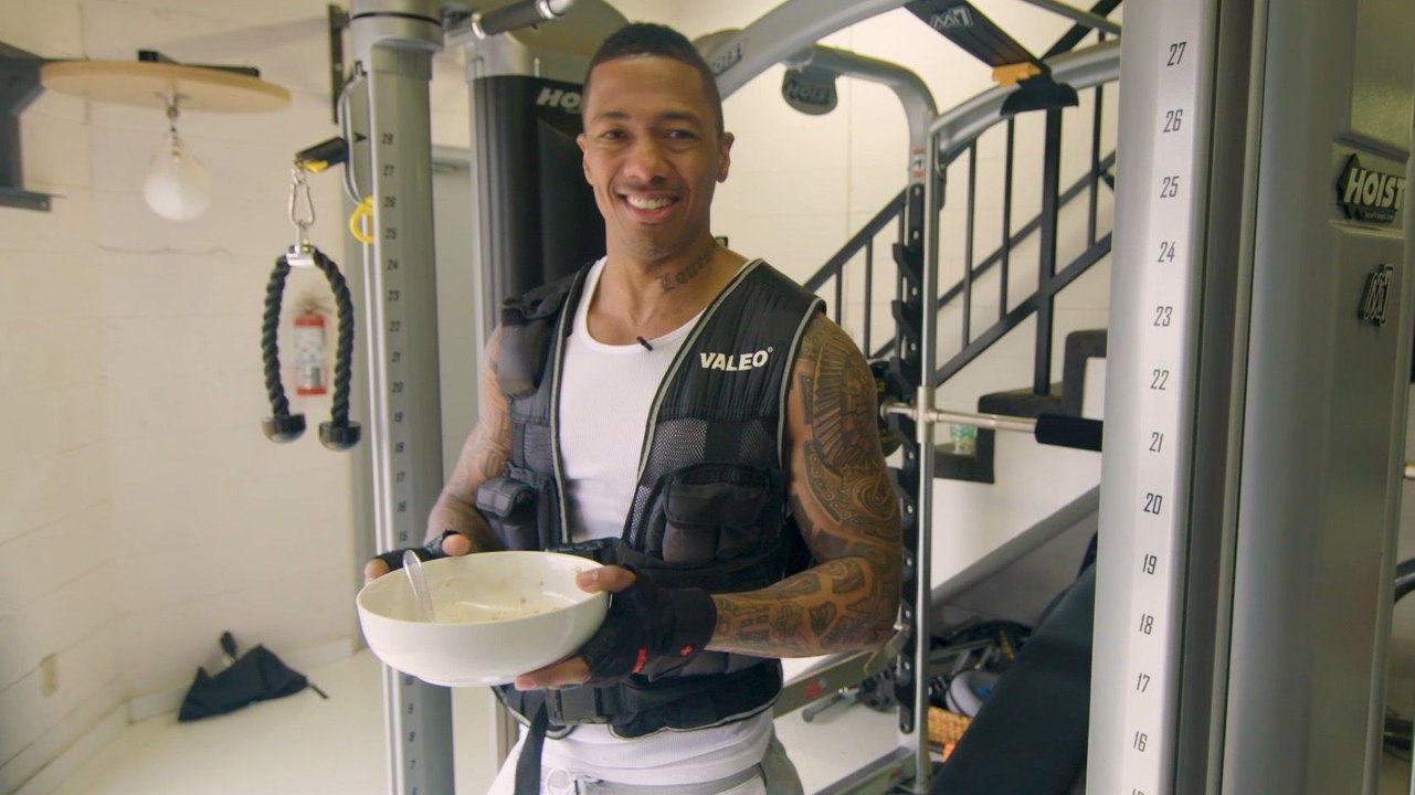 Nick Cannon's Gym and Fridge Tour