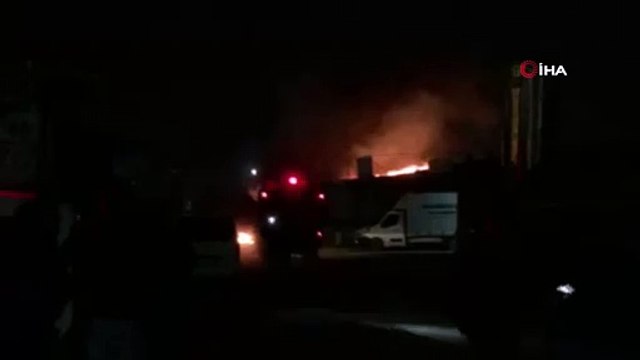 Kocaeli'de sanayi sitesinde patlama sonrası yangın: 1 ölü, 2 yaralı
