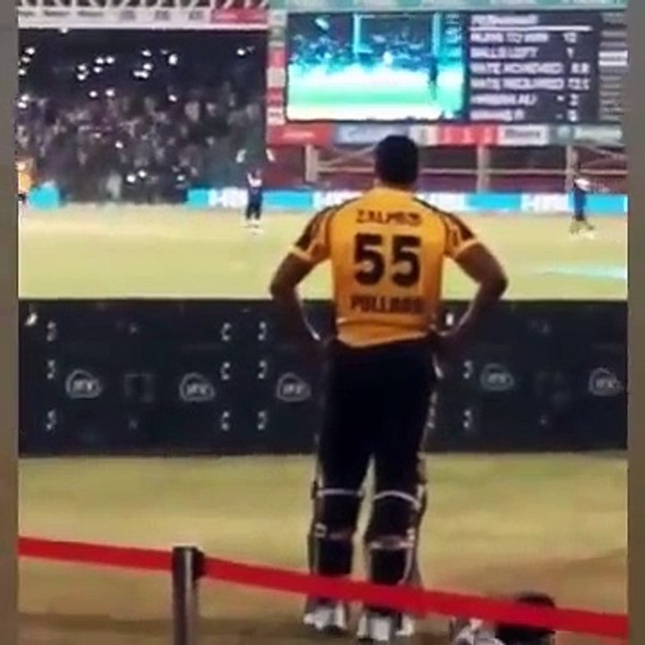 Darren Sammy Very Sad after lose PSL 4 Final -- Peshawar zalmi -- We love You Sammy
