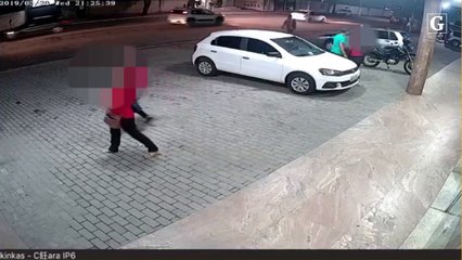 Vídeo mostra casal momentos antes de sequestro em Aracruz