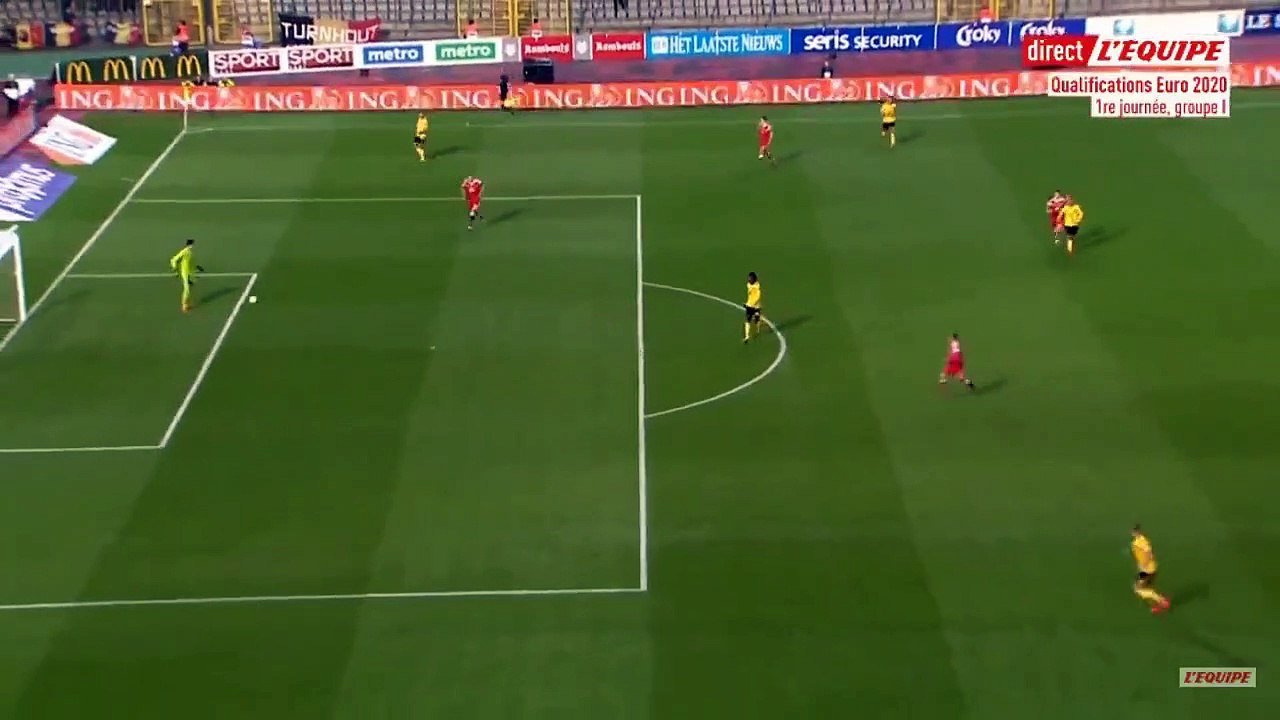 Foot : La boulette de Courtois face à la Russie !