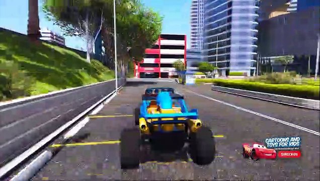 CARS DINOCO CITY HOT WHEELS BEST LAP CHALLENGE (Dinoco Lightning Mcqueen)