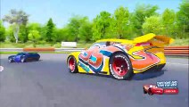 CARS 3 CIRCUIT RACE - Lightning Mcqueen Cruz Ramirez Jackson Storm