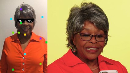Grandmas Try Instagram & Snapchat Filters | Ask A Grandma