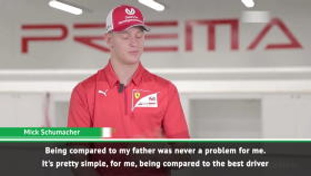 Mick Schumacher 'honoured' to be compared to his father Michael