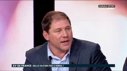 Richard Dourthe et Cédric Heymans sur le staff du XV De France