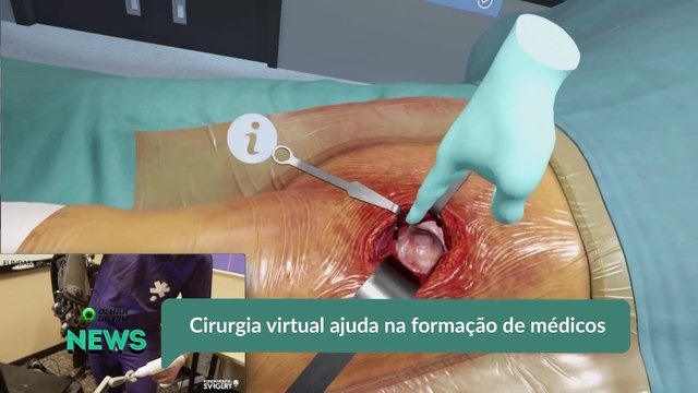 Cirurgia virtual ajuda na formação de médicos