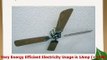 Global Electric 42inch NonBrush Ceiling Fan for RV Brushed Nickel with Remote Control