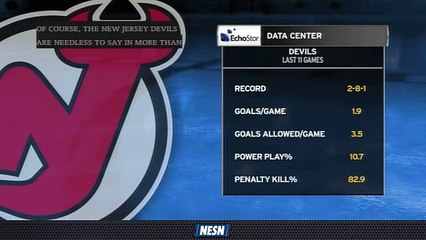 Devils Stumbling Ahead Of Match-Up Against Bruins