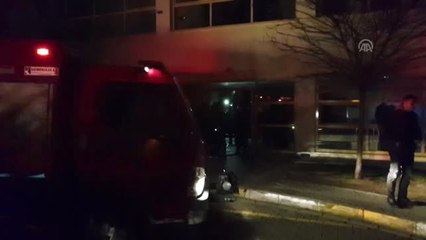 Uşak Eğitim ve Araştırma Hastanesi'nde Yangın