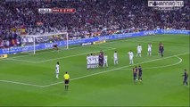 الشوط الاول مباراة ريال مدريد و برشلونة 1-1 ذهاب نصف نهائي كاس اسبانيا 2013