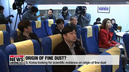 S. Korea conducts independent aerial observation to trace origins of fine dust