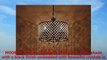 Kira Home Briolette 16 Large 4Light Modern Crystal Chandelier Drum Shade Ceiling Fixture