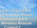 Belecome Universal Ceiling Fan Lamp Remote Controller Kit  Timing Wireless Remote Control