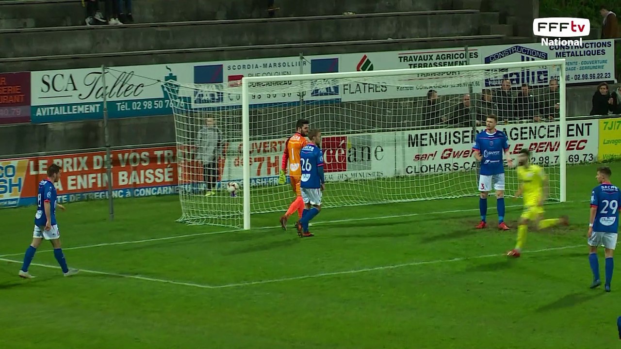 J27 : US Concarneau - Entente SSG  (1-2),le résumé