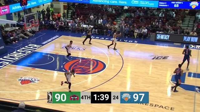 N.Y. Knicks Assignee Luke Kornet Led Westchester Knicks To Victory With 25 PTS, 8 REB & 5 AST