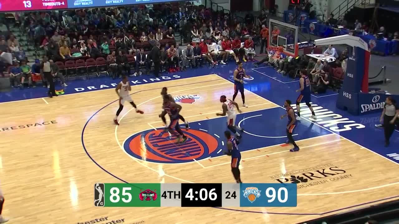 Thomas Robinson Posts 11 points & 17 rebounds vs. Westchester Knicks