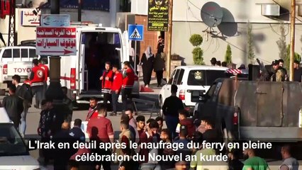 A Mossoul, naufrage sur le Tigre lors du Nouvel an