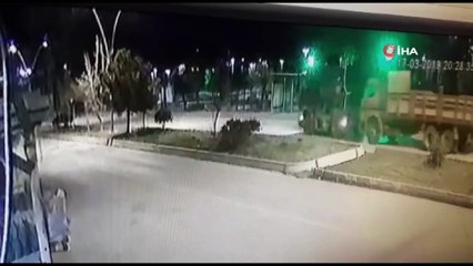 Başkent’te TIR’a bağladıkları kamyonu böyle çaldılar