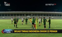 Timnas Indonesia Gelar Latihan Terakhir Jelang Kontra Myanmar