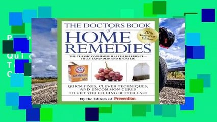 Video herunterladen: Popular The Doctors Book of Home Remedies: Quick Fixes, Clever Techniques, and Uncommon Cures to