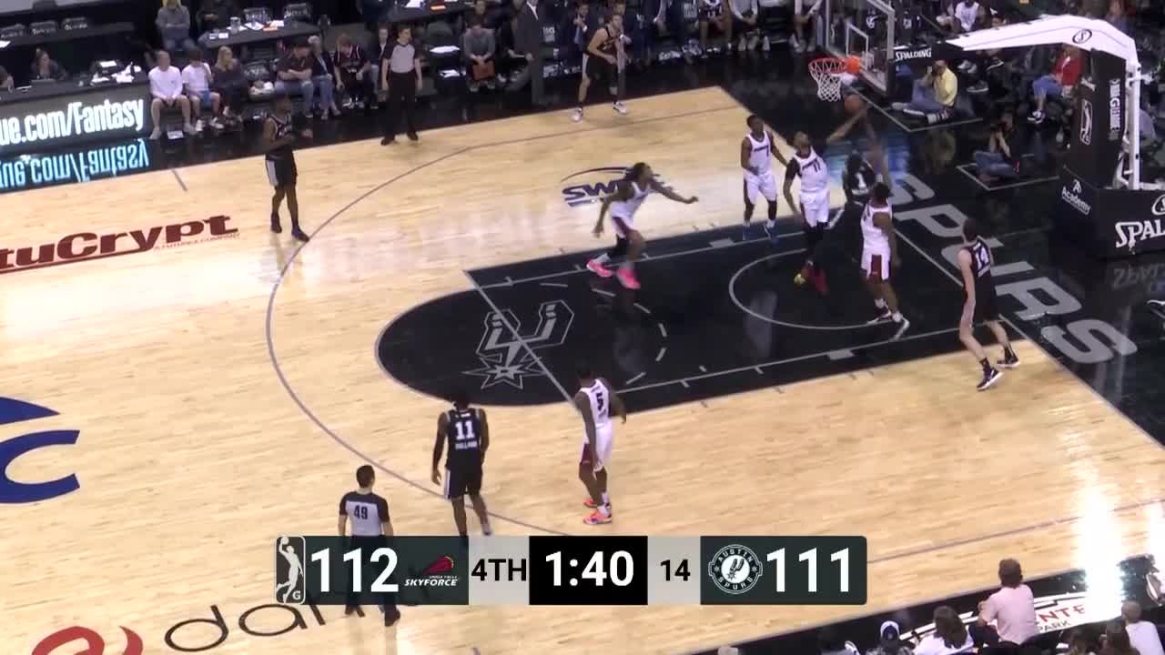 Heat Two-Way Player Yante Maten Posted Game-High 33 PTS & 12 REB In Sioux Falls Skyforce Road Win