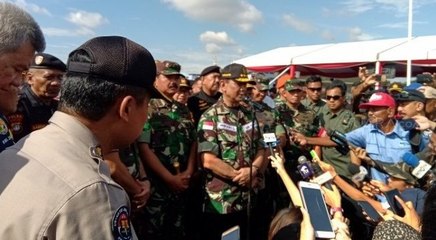 Wiranto Pimpin  Apel Pengamanan Pemilu 2019