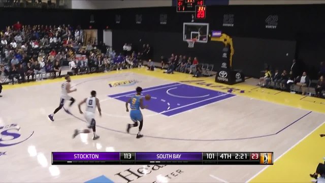 Jemerrio Jones Posts 21 points & 15 rebounds vs. Stockton Kings