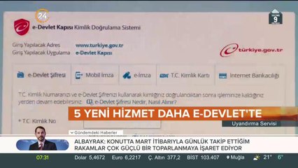 5 yeni hizmet daha e-Devlet'te