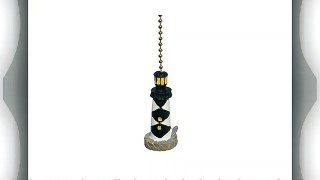 Cape Lookout LIGHTHOUSE nautical CEILING FAN PULL chain