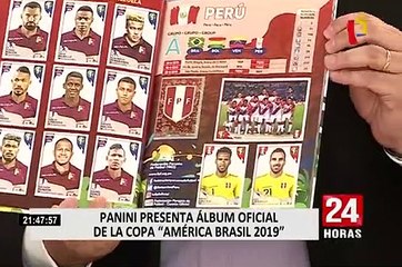 Copa América 2019: Panini presentó álbum oficial