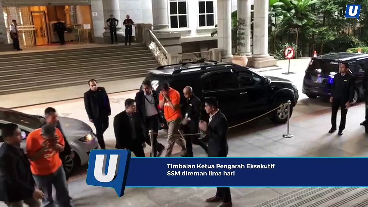 Timbalan Ketua Pengarah Eksekutif SSM direman lima hari