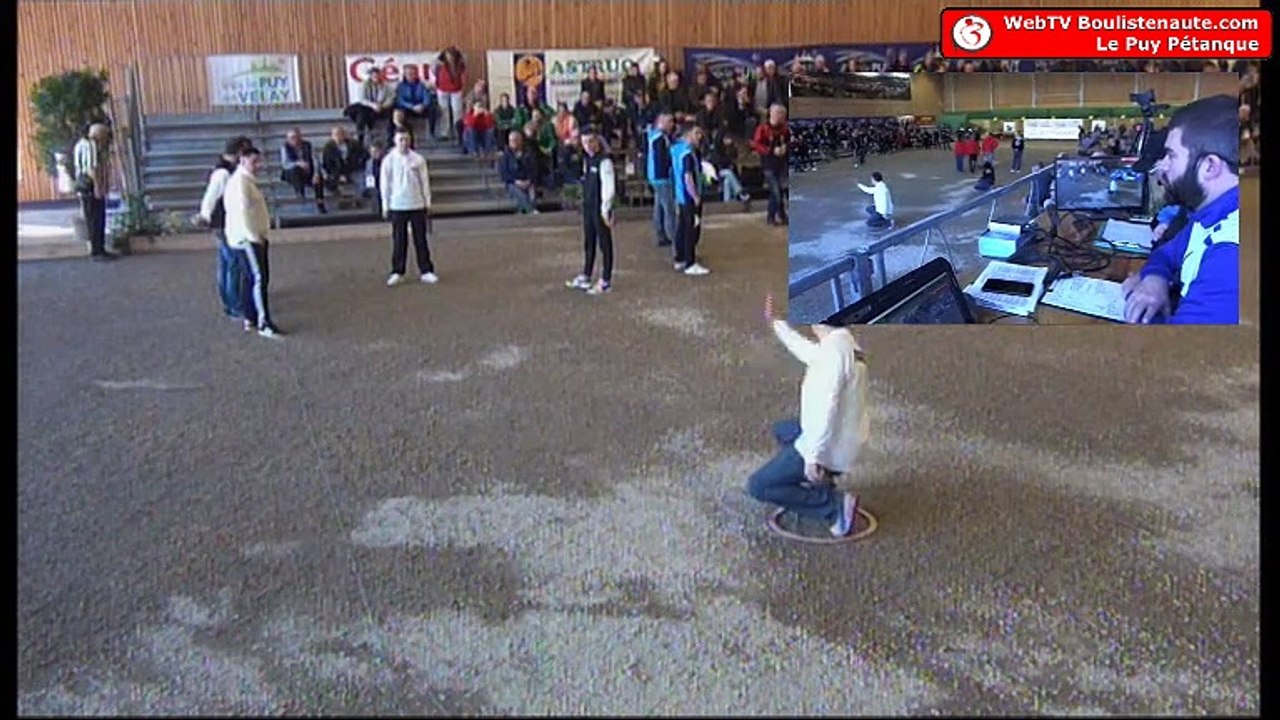 National du Puy Pétanque 2018 : Huitième BILLET vs BEULAMA