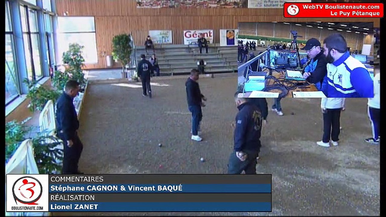 National du Puy Pétanque 2018 : huitième LABRUE vs BAUER