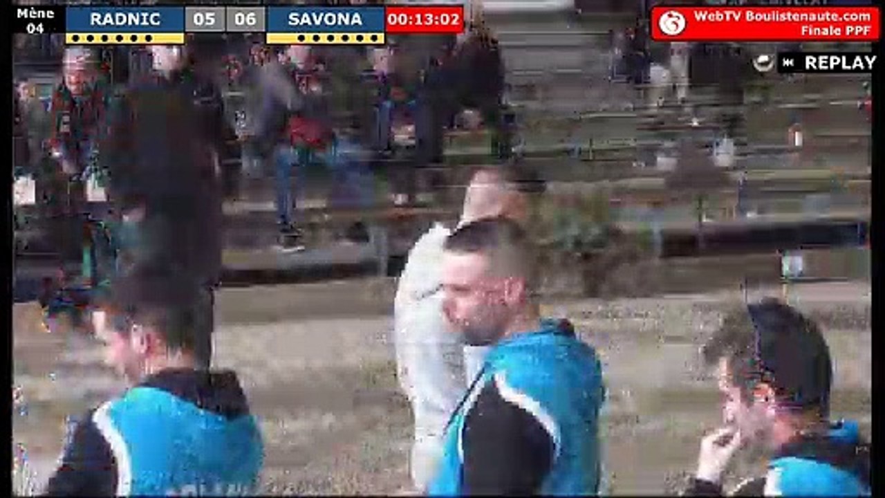 National du Puy Pétanque 2018 : Après poules RADNIC vs SAVONA