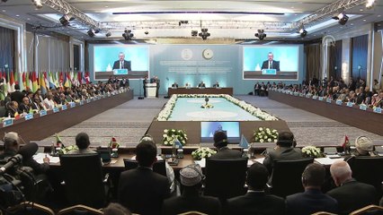 Çavuşoğlu: 'Hiçbir din ve inanç, şiddet ve terörle tanımlanamaz. Barış, bizim dinimiz İslam'ın adında ve merkezindedir' - İSTANBUL