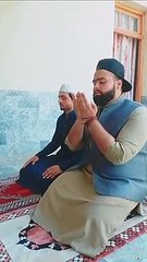 A Man praying to ALLAH