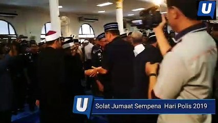 Ketua Polis Daerah Perak Tengah sampaikan khutbah Jumaat